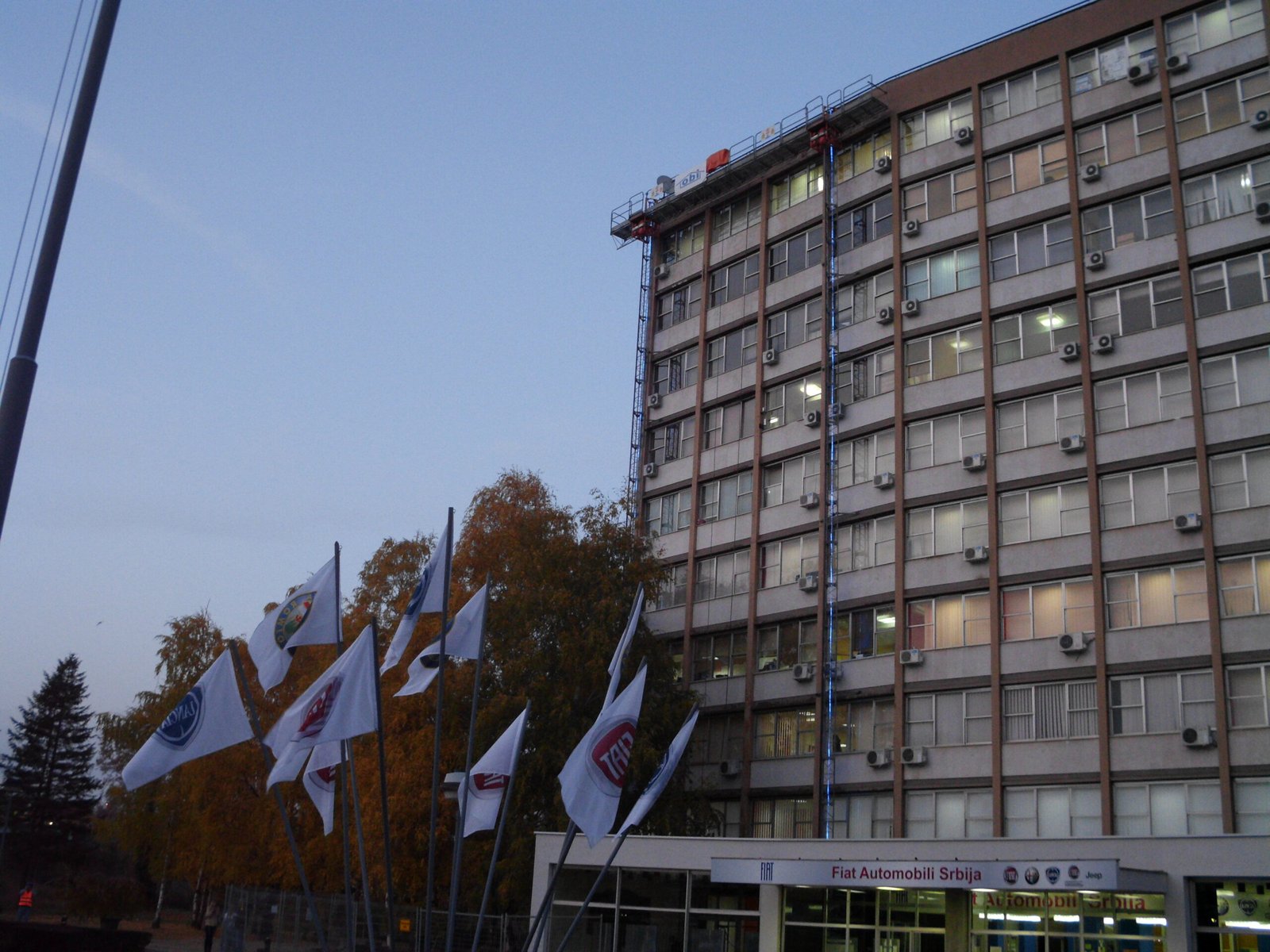 fiat srbija upravna zgrada